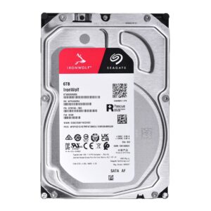 Seagate IronWolf disque dur 6 To 256 Mo 3.5" Série ATA III (ST6000VN006)
