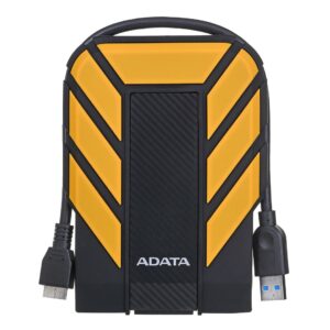 ADATA HD710 Pro disque dur externe 1 To 2.5" Micro-USB B 3.2 Gen 1 (3.1 Gen 1) Noir, Jaune