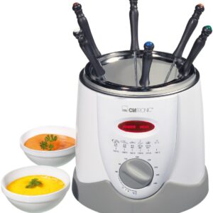 Clatronic FFR 2916 Unique 1 L Autonome 900 W Friteuse Gris, Blanc