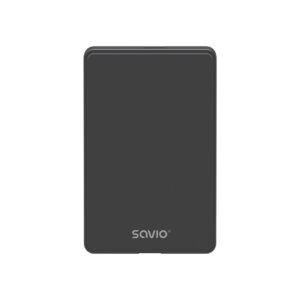 Savio Boîtier externe 2,5" pour disque dur/SDD, USB 3.0, AK-65