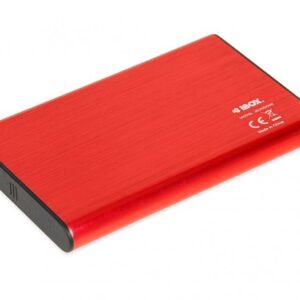 iBox HD-05 Boîtier disque dur/SSD Rouge 2.5"