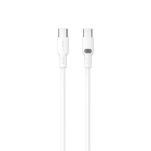 Havit CB6279 - Câble de charge USB Type C vers USB Type C, 1 m (blanc)