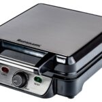 Ravanson GR-7030 moule à gauffres 4 gauffre(s) 1100 W Noir