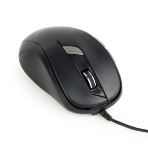 Gembird MUS-6B-01 souris Ambidextre USB Type-A Optique 1600 DPI