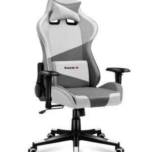 Huzaro Force 6.2 Siège de jeu sur PC Siège balançoire (nacelle) Gris, Blanc