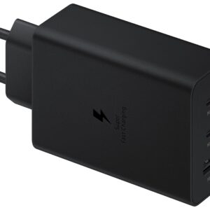 Chargeur de courant SAMSUNG Trio EP-T6530 65W PD 1x USB-A, 2x USB-C (EP-T6530NBEGEU) Noir