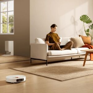 Xiaomi X20+ robot nettoyeur blanc