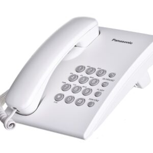 Panasonic KX-TS500PDW téléphone Téléphone analogique Blanc