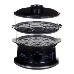 Tefal VC140135 cuiseur vapeur 2 Nombre de paniers Noir Autoportante 900 W