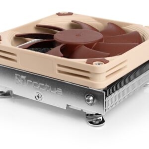 Noctua NH-L9i Processeur Refroidisseur 9,2 cm Beige, Marron, Argent