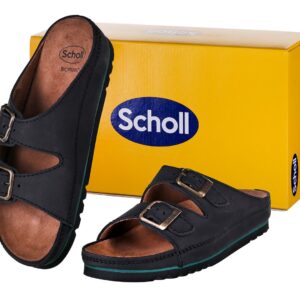 Scholl Air Bag - sandales unisexes noires, taille 45
