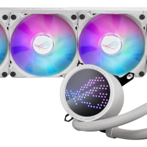 ASUS ROG Ryuo III 360 ARGB White Edition Processeur Liquid cooling kit 12 cm Blanc