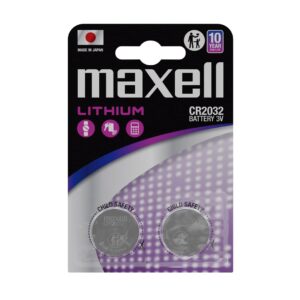 Maxell CR2032 Jeu de piles au lithium 2 pcs.