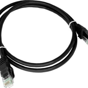 AVIZIO KKU6CZA0.5 câble de réseau Noir 0,5 m Cat6 U/UTP (UTP)