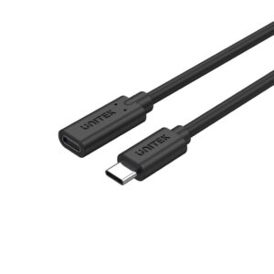 UNITEK C14086BK câble USB USB 3.2 Gen 2 (3.1 Gen 2) 0,5 m USB C Noir