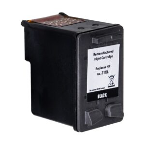 Superbulk B-H21 Encre noire pour imprimante HP (Remplacement HP 21XL C9351A) Standard