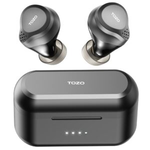 TOZO NC7 PRO Casque Bluetooth sans fil True Wireless Stereo (TWS) à écouteurs intra-auriculaires USB Type-C Noir
