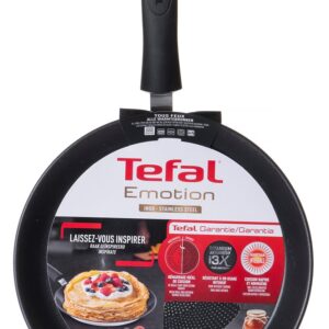 Poêle à crêpes TEFAL Emotion E30038 25 cm Noir, Gris
