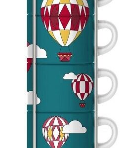 Bialetti set de 6 tasses sur pied Winter Wonderland