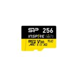 Carte mémoire Silicon Power Inspire 256 GB MicroSDXC V30 UHS-I U3 A2 4K + adaptateur (SP256GBSTXLA2V1NSP)