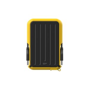 Silicon Power A66 disque dur externe 5000 GB Noir, Jaune