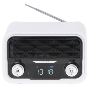 Adler AD 1185 Radio portable Blanc