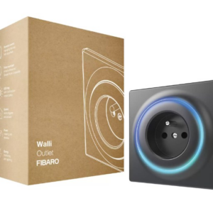 Fibaro Walli prise électrique intelligente FGWOE-011-8 Wallli Outlet Anthracite