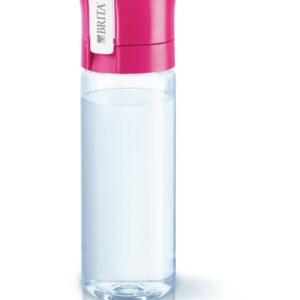 Bouteille à filtre rose Brita Fill&Go + 4 filtres