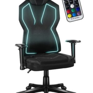 Chaise de jeu Huzaro Combat 6.2 Black RGB