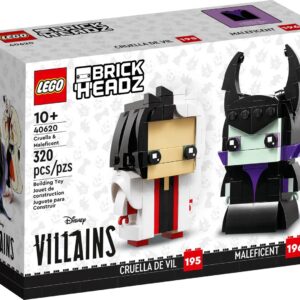 LEGO BRICKHEADZ 40620 Cruella & Maleficent