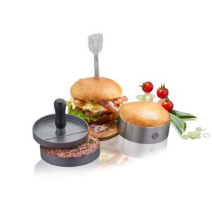 GEFU BBQ G-89494 - Set de hamburgers 3 pièces