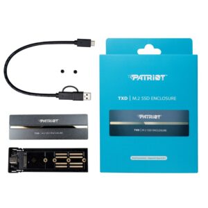 Boîtier SSD PATRIOT MEMORY TXD M.2 NVME 1.3 jusqu'à 8 To (PV810UPNGM) Gris