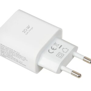 Chargeur de voyage iBOX C-37 GaN PD20W, blanc