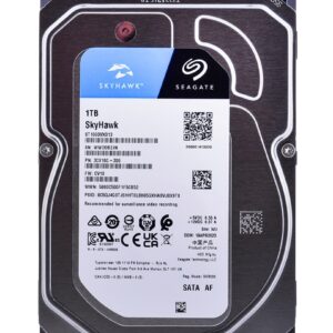 Seagate SkyHawk disque dur 1 To 256 Mo 3.5" Série ATA III (ST1000VX013)