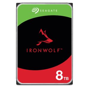 Seagate IronWolf disque dur 8 To 256 Mo 3.5" Série ATA III (ST8000VN004)