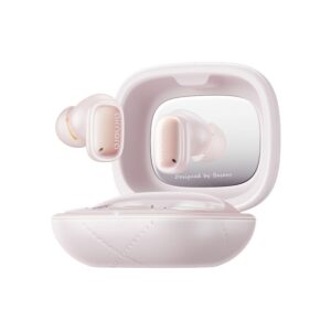 Baseus AirNora 3 Casque True Wireless Stereo (TWS) Ecouteurs Appels/Musique Bluetooth Rose
