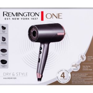 Remington D6077 sèche-cheveux 2000 W Bronze, Gris