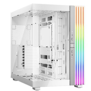 be quiet! Light Base 900 DX Blanc | Boîtier PC ARGB vitré, Mini ITX / Micro ATX / ATX / E-ATX / XL-ATX