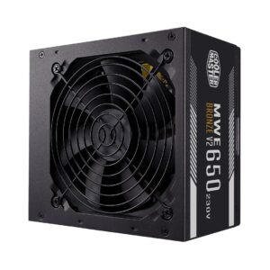 Cooler Master MWE 650 Bronze 230V V2 unité d'alimentation d'énergie 650 W 24-pin ATX ATX Noir