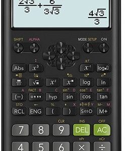 Casio FX-82ES PLUS-2 calculatrice Poche Calculatrice scientifique Noir