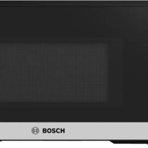 Bosch Serie 2 FEL023MS2 micro-onde Comptoir Micro-ondes uniquement 20 L 800 W Noir, Acier inoxydable