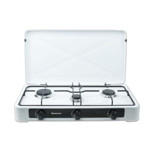 Ravanson K-03TB (Blanc) Comptoir 60 cm Gaz 3 zone(s)