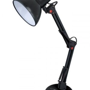 Esperanza AVIOR lampe de table E27 12 W LED Noir
