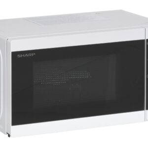 Sharp YC-MG01E-W micro-onde Comptoir Micro-ondes grill 20 L 800 W Noir, Blanc