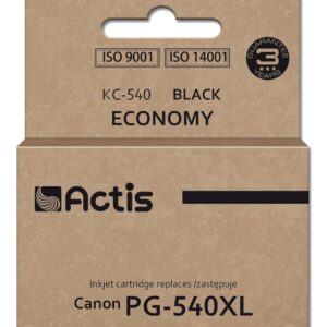 Actis KC-540 encre pour imprimante Canon (remplacement Canon PG-540XL) Suprême, 22 ml, noir