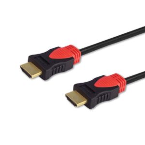 Savio CL-141 câble HDMI 10 m HDMI Type A (Standard) Noir,Rouge