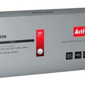 Activejet Cartouche toner ATH-49N (remplacement de HP 49A Q5949A, Canon CRG-708 ; Suprême ; 3200 pages ; noir)