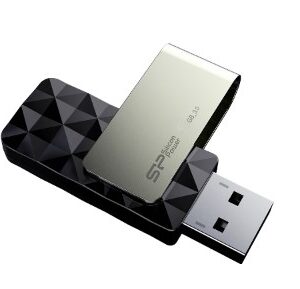 Silicon Power Blaze B30 lecteur USB flash 256 Go USB Type-A 3.2 Gen 1 (3.1 Gen 1) Noir, Argent