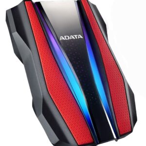 ADATA HD770G disque dur externe 1 To Noir, Rouge