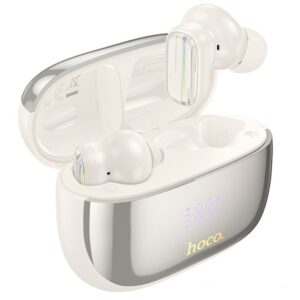Hoco EQ20 Rhyme Casque sans fil intra-auriculaire Appels/Musique Bluetooth Blanc